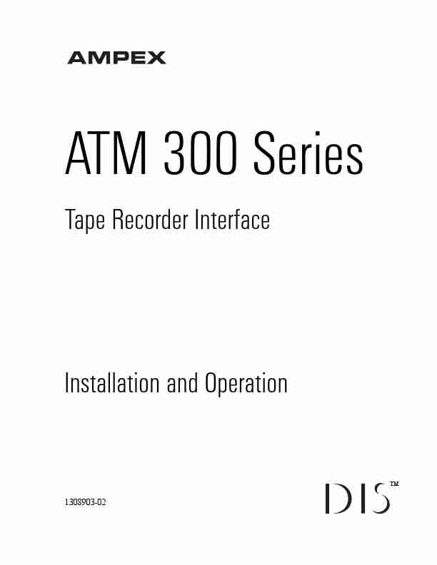 Ampex Data Systems Cassette Player ATM 300-page_pdf